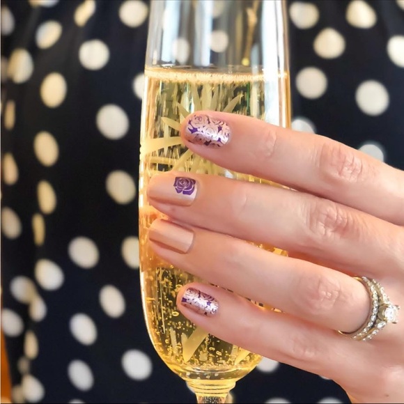 Color Street Other - *Retired* Color Street: Andalusia | Rose Gold Pink Purple Floral Romantic Spring